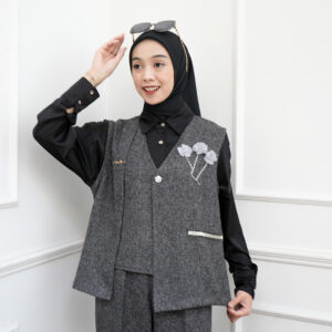 Fiorenza Tweed Vest (Nett)